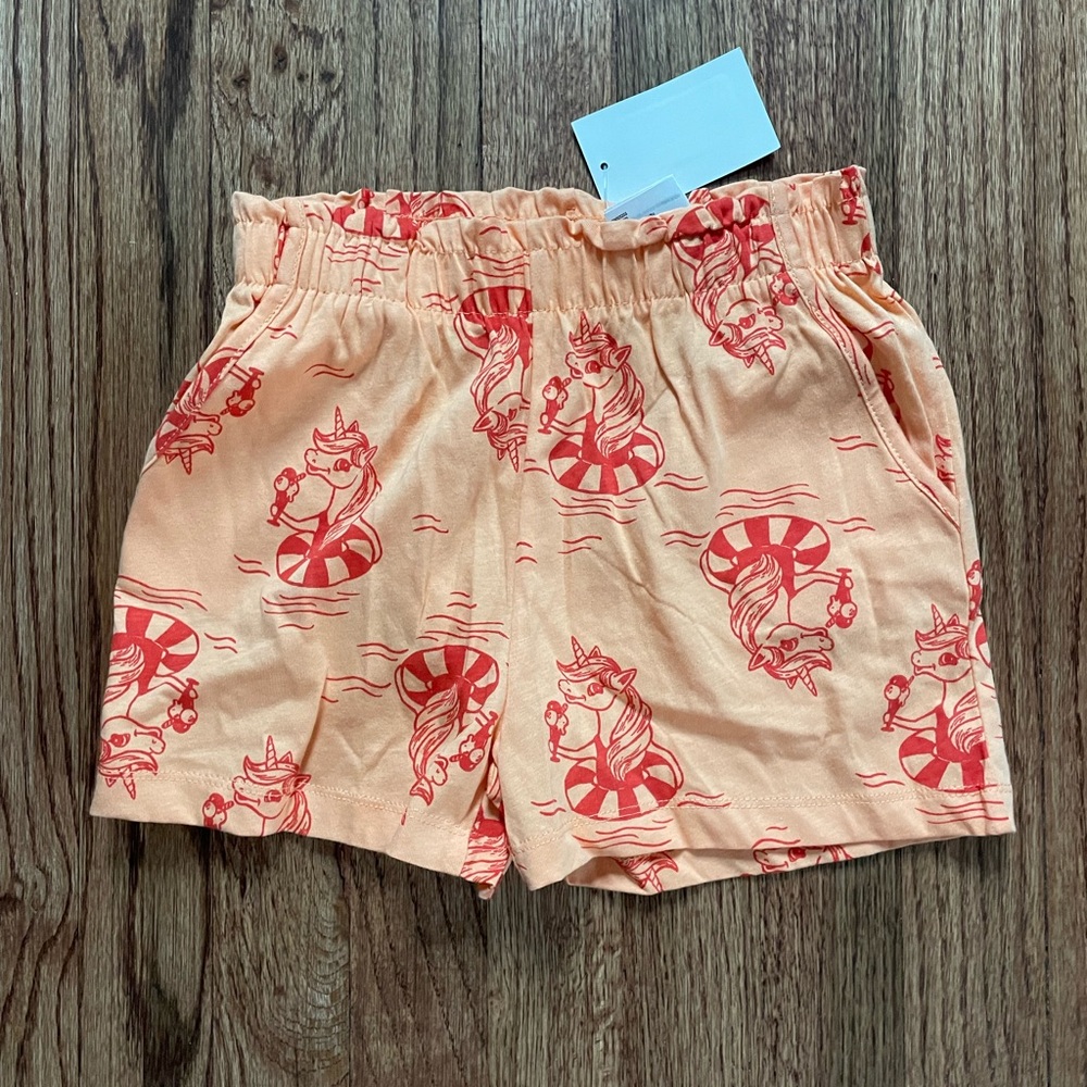 NWT H&M Unicorn Pull On Shorts